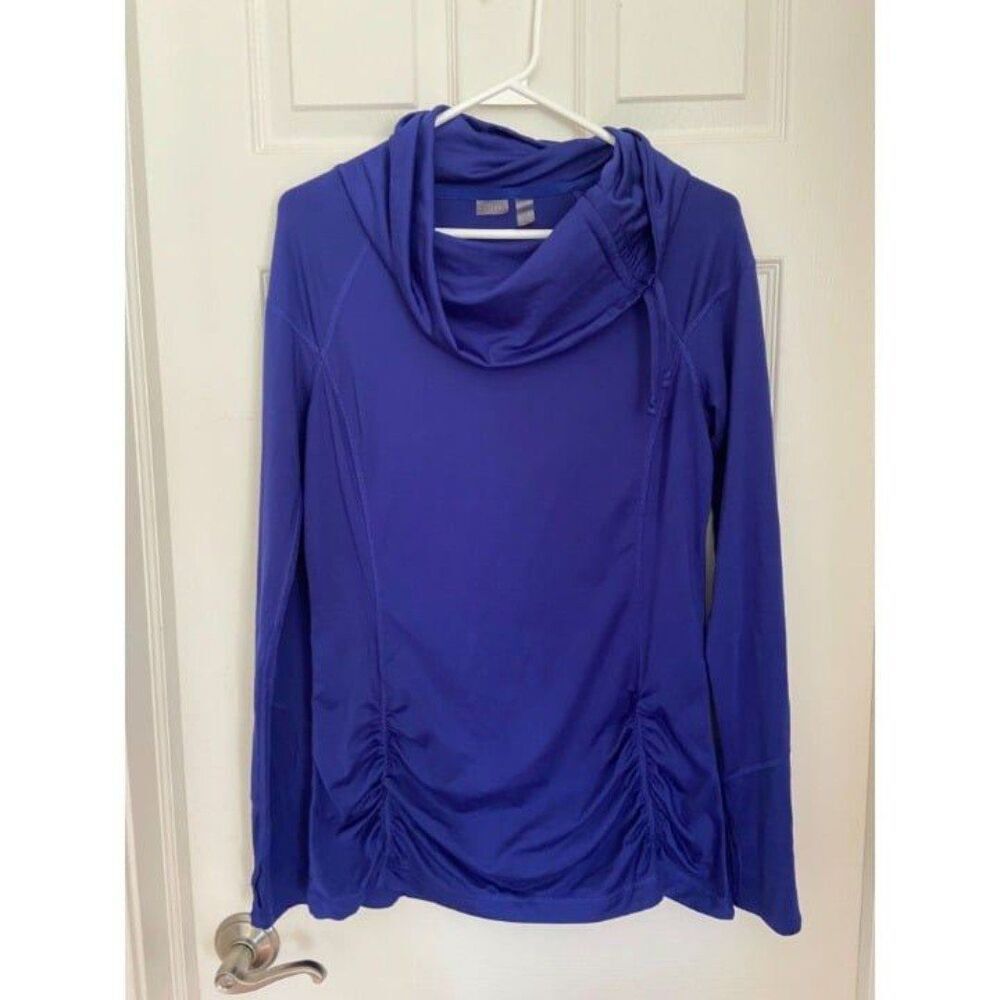 Zella Blue Long Sleeved Active Wear (M)